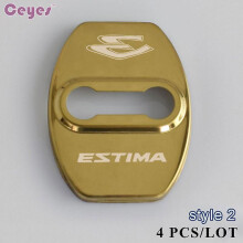 Door Lock Cover Car Corolla Avensis Car Emblem Car Styling Cover For Toyota C-HR Accessories Corolla