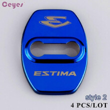 Door Lock Cover Car Corolla Avensis Car Emblem Car Styling Cover For Toyota C-HR Accessories Corolla