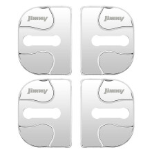Car Styling Car Door Lock Cover Car Emblems Case Car Styling For Suzuki Jimny Auto Protective Accessories-16658