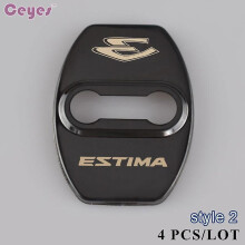 Door Lock Cover Car Corolla Avensis Car Emblem Car Styling Cover For Toyota C-HR Accessories Corolla