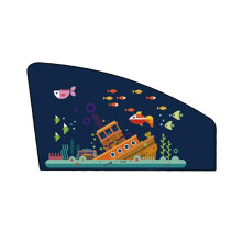 Magnetic Car Side Window Sun Insulation Auto Windows Sun Shade Visor Protector Louver Cover Car Styling-17055