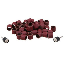 80 Grit Sanding Bands Abrasive Ceramic Engraving Grinding Glass Polishing Rubber Mandrel Stone Strip
