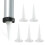 5pcs Structural Glue Nozzle Plastic Universal Nozzle Caulking Gun Glass Glue Tip Home Construction Tools-5223 1