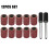 12pcs Sanding Drum Set Abrasive Rotary Tool for Cleaning Metal Surface Derusting Grinding Drill Rotary 1