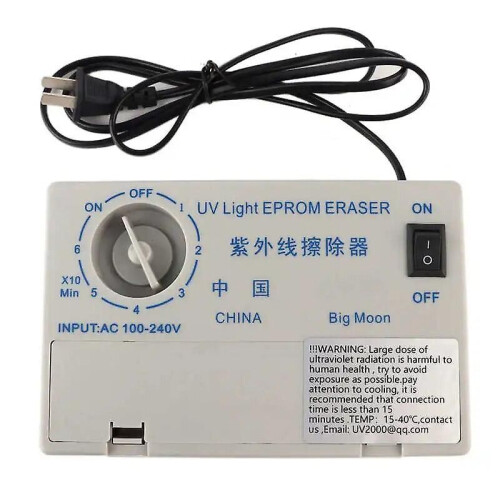 UV EPROM Eraser Ultraviolet Light Erasable Timer Semiconductor Wafer Erase UV Radiation Semiconductor