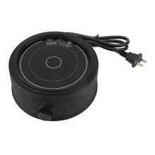 Mini Electric Stove Hot Plate 750W Coffee Stove Quiet Temperature Control Countertop Heating Plate for