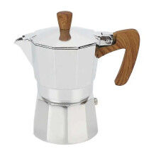 Aluminum Mocha Maker Stovetop Espresso Coffee Maker Heat Resistant Kitchen Coffee Pot Home Office Cafe