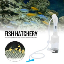 25x5cm Fish Nursery Acrylic Egg Incubator Fish Incubator Hatchery Eggs Accessories Egg Tumbler for Aquarium-6142