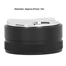 Adjustable Portable Coffee Dispenser Rust-proof Black Paddle Coffee Dispenser Powder Press Coffee Tamper