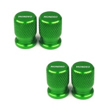 4pcs Car Tire Valve Caps Aluminum Airtight Covers Badge Emblem for Ford Mondeo mk3 mk4 mk5 Car Styling-12356
