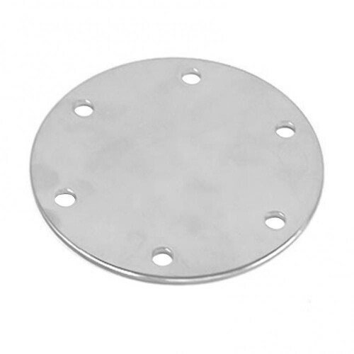 Universal Durable Outer Ring Steering Wheel Horn Button Remove Plate Plain Block Cover Car Accessories