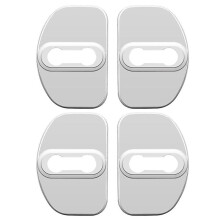 For Renault Scenic Laguna Captur Megane 2 3 Master Accessories 4pcs Stainless Steel Car Door Lock Cover