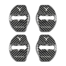 Car Styling Car Door Lock Cover Car Emblems Case for Tesla Model Y Model X Model 3 MODEL S Roadster