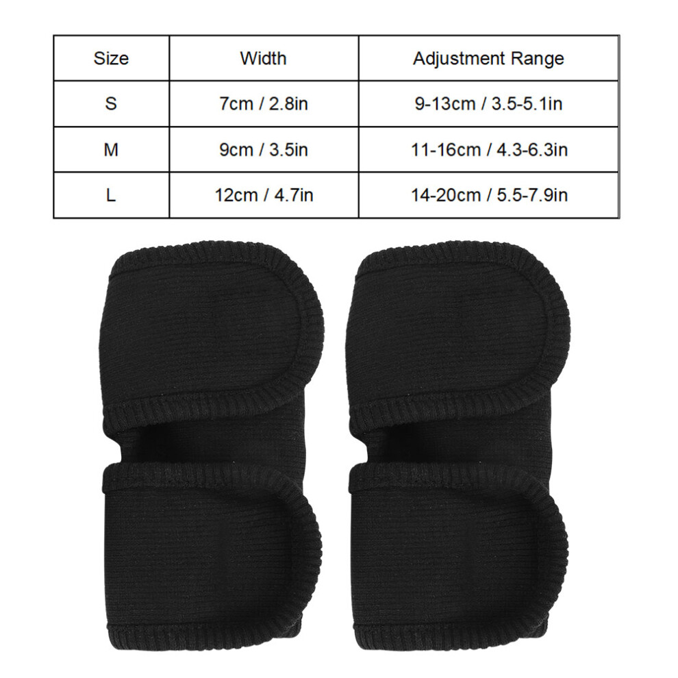 2pcs Dog Cat Leg Brace Elbow Protector Warm Knee Pads Surgery Wound Leggings GuardBlack L