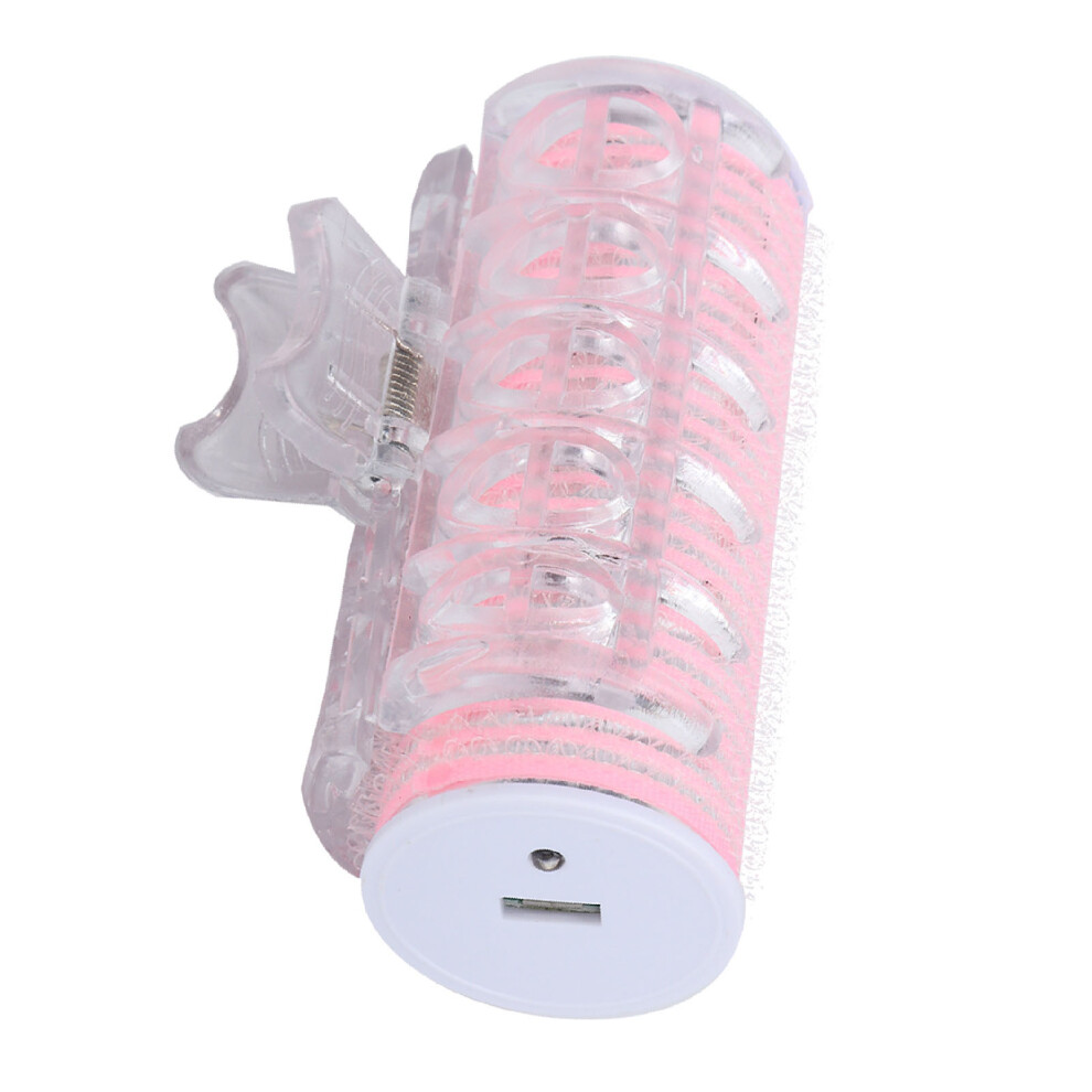 Pink Usb Portable Hair Roller Bangs Curling Hair Styling Tool Mini Electric Hair Curler