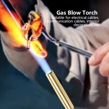 Gas Blow Torch Adjustable Manual Ignition Welding Gun for Outdoors Barbecue 1300