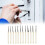 15pcs Lock Pick Set Key Extractor Locksmith Supplies Handle Tool with Transparent Lock 9