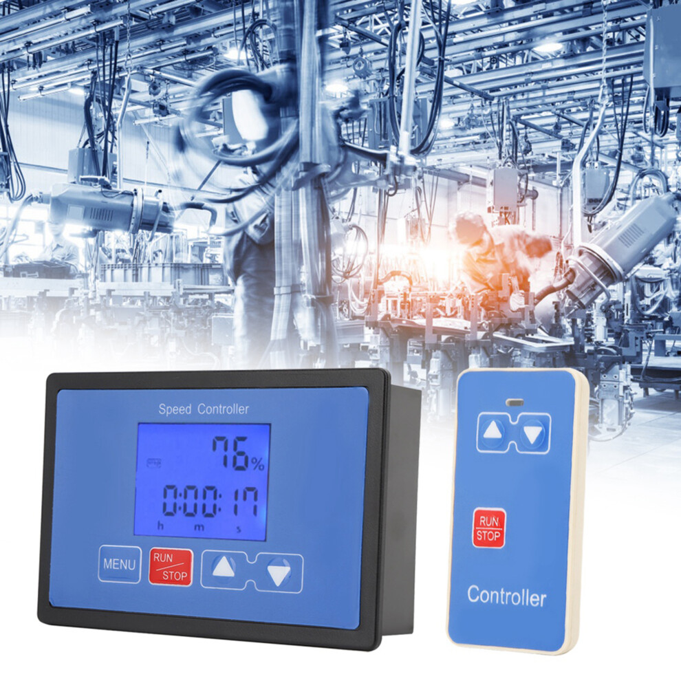Remote Control Dc Brush Motor Speed Controller 6.5V-55V 30A Lcd Motor Cycle Run/Stop Timer 3031323852424