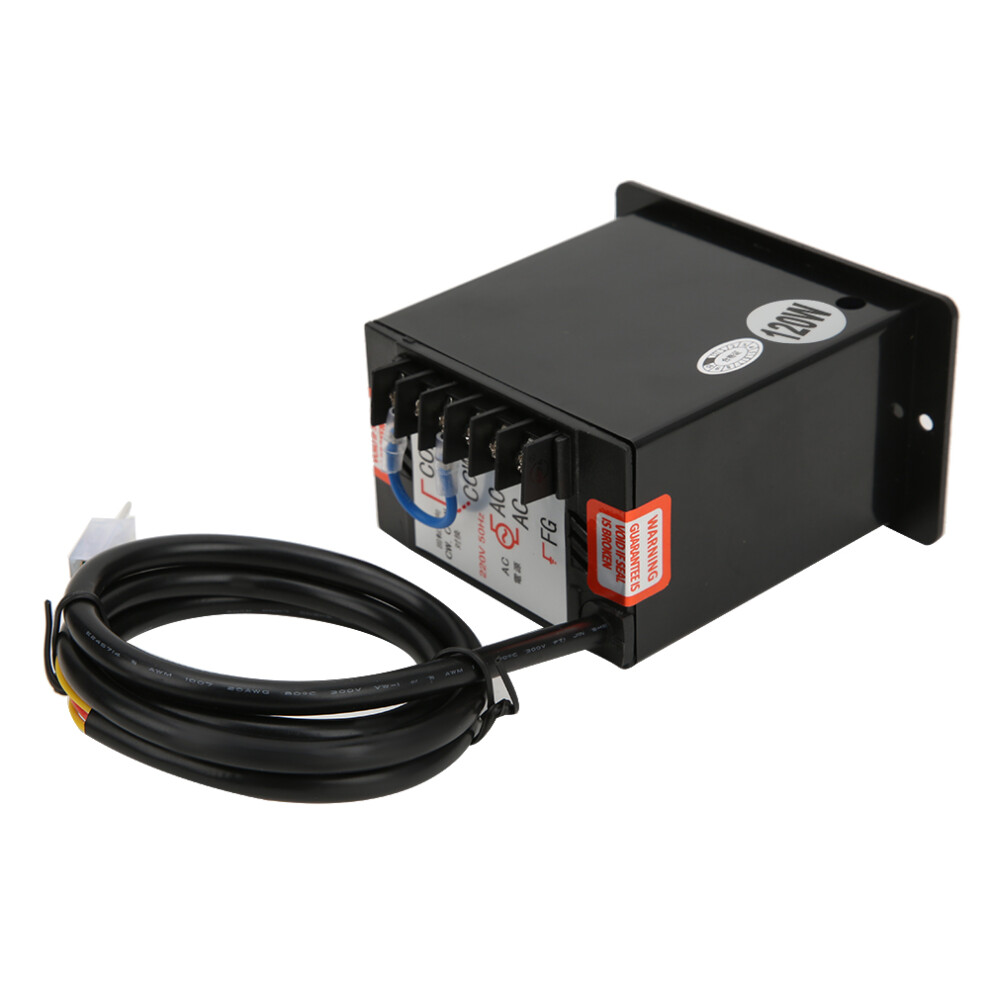 Berm Motor Speed Regulator With Potentiometer Threaded Knob 3.96 Interface Ac220v 50/60Hz120w 8741323854810