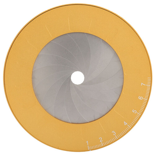 Metal Round Circle Drawing Tool Professional Adjustable Drawing Ruler 1