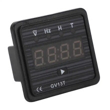 Digital AC Voltmeter Voltage Frequency Time Meter LED Display High Accuracy Voltage Indicator for 220VAC