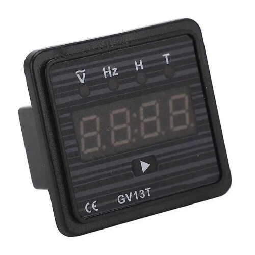 Digital AC Voltmeter Voltage Frequency Time Meter LED Display High Accuracy Voltage Indicator for 220VAC