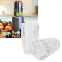 2pcs 600W/900W Juicer Cup Transparent Blender Jug Container Fit for Nutri Kitchen Juicer Parts Accessories-7967