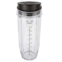 32oz Juicer with Lid Replacement Part Compatible for Nutri Blender Kitchen Smoothie Container Juice