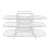 Stackable Grill Stainless Steel Rack Multifunctional Uniform Heating 3 Layer Fryer Rack Good Air Circulation 1