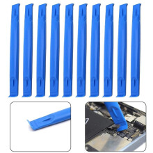 10pcs 83mm Light Blue Plastic Opening Tool Cross Crowbar DIY Spudger Cylindrical for PSP Laptop Repair