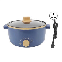 800W Electric Cooker 2.5L 3 Speed Control Single Layer Multifunctional Electric Pot Stove Cookware-8465