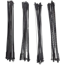 20pcs 4 Inch Scroll Saw Blades Pin End Hand Saw Blade for MS20 MS20-01 15/18/24TPI Woodworking Power