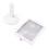 180 Degree Rotatable Desktop Magnifier with LED Light for Elders Read Desktop Reading Amplifier Glass-8849 1