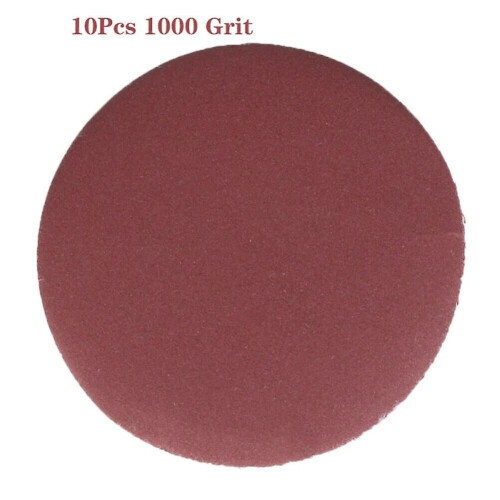 10pcs 5 inch 125mm Sanding Discs Hook Loop Sandpaper 40-2000grit Round Disc Shape Sanding Sheets Sandpaper