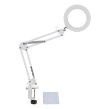 Clamp Lamp Aluminum Alloy Magnifying Glass Long Lifespan and Strong Temperature 3 Colors for Jewelry