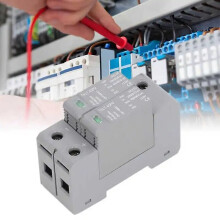 2P Photovoltaic Surge Protection Device High Accuracy Stable Performance Surge Arrester Electrical Protection
