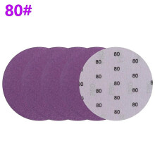 5pcs 5 Inch 125mm Sanding Disc Waterproof White Sandpaper Loop With Corundum 60-10000 Sandpaper For