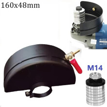 Angle Grinder Wheel Protector Cover with Copper Adjustment Valve M14 M10 Grinder Adapter for Variable