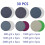20pcs 3 Inch Sanding Discs Hook Loop Sanding Discs Grit 3000 /5000 /7000/10000 Round Sandpaper Disc 1