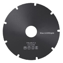 110mm Diamond Cutting Disc Alloy Saw Blades For Steel Nails Wood PVC Ceramic Tile Cutting Blade Brazed