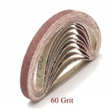 50pcs/set Sanding Belts Abrasive Belts for Sanders 10x330mm File Sanders Belt Sander Abrasive Tools