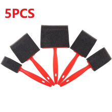 5pcs Sponge Foam Brush Oil Stains Polyurethane Art Craft Brush Set Child Drawing Painting Sponge Foam