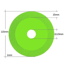 1pcs 115/125mm Glass Cutting Disc Diamond Saw Blade for Marble Tile Ceramic Jade Special Polishing Cutting