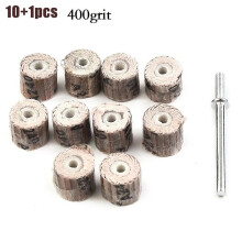 10pcs 80-600Grit Grinding Flap Set with 3mm Shank Grinder Head Grinder Abrasive Tools Sandpaper Rust
