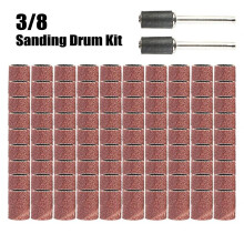 102pcs Set Sanding Drum Grinding Rod Ring Grinding Band Sanding Drum Grinding Head Rotary Tool for Metal