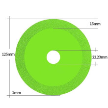 1pcs 115/125mm Glass Cutting Disc Diamond Saw Blade for Marble Tile Ceramic Jade Special Polishing Cutting
