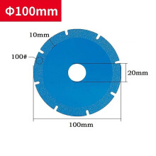 1PC 100/110mm Diamond Cutting Disc Metal Circular Saw Blades for Marble Ceramic Cast Iron Tiles Vitreous