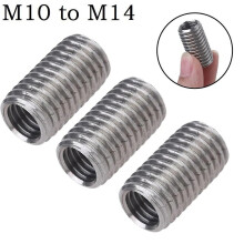 3pcs M10 to M14 Adapter Angle Grinder Polisher Thread Drill Bit Interface Converter for Angle Grinder