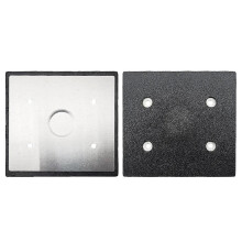 Pc Polishing Pad Square Flat Grinder Mat for Electric Grinder Machine Sponge Pad Sandpaper Abrasive