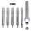 6pcs/set Diamond Coated Grinding Head Chainsaw Sharpener Cylindrical Burr Chainsaw Chain Sharpening 1